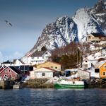 the village of reine in lofoten