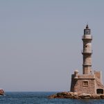 lighthouse in crete