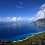 bay and the sea in crete