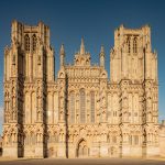 wells cathedral in the daytime