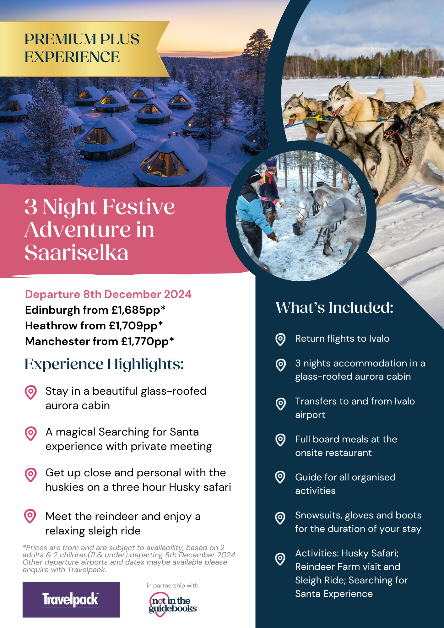 3 Night Festive Adventure in Saariselka