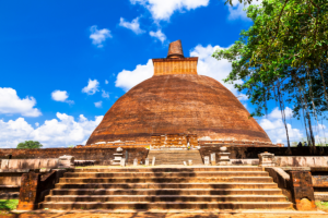 Anuradhapura monument in Sri Lanka