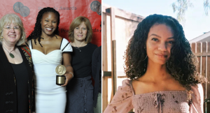 Majora Carter at the peabody awards and Leah Thomas in a garden