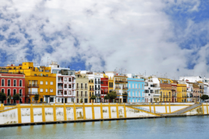 Triana Ceramics District in Seville in Spain