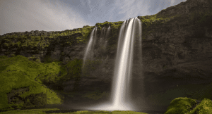 waterfall in Iceland